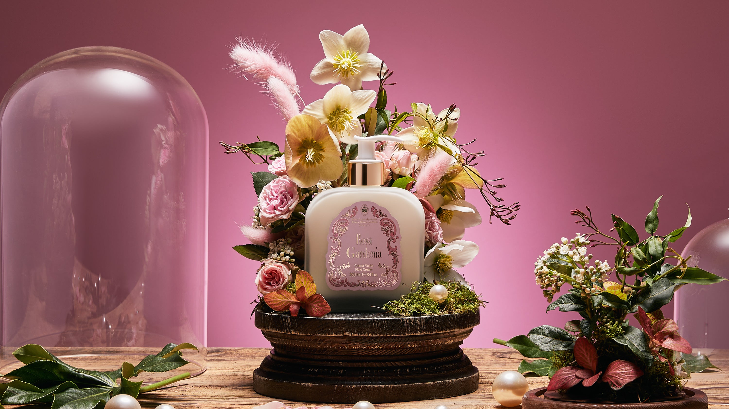 Santa Maria Novella ボディミルクローザガーデニア Rosa Gardenia: Luxury Body Lotion - Santa Maria Novella