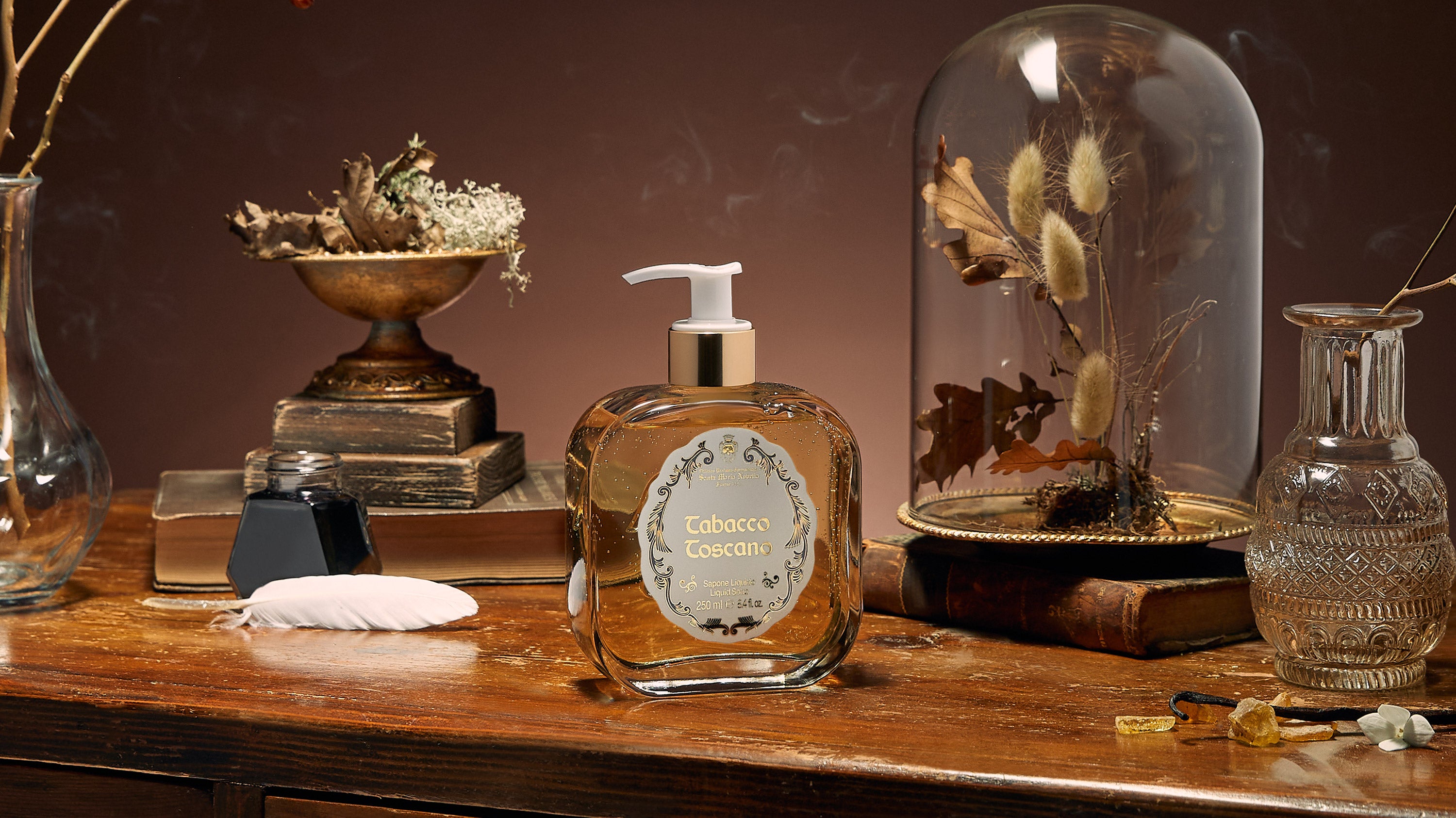 Tabacco Toscano: Luxury Liquid Soap - Santa Maria Novella