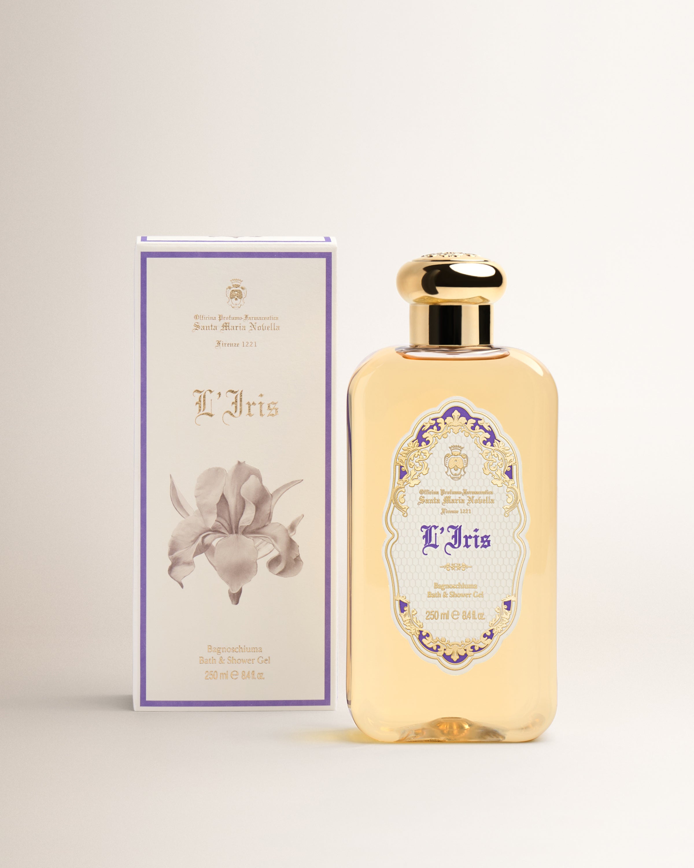 L'Iris: Luxury Bath Gel - Santa Maria Novella
