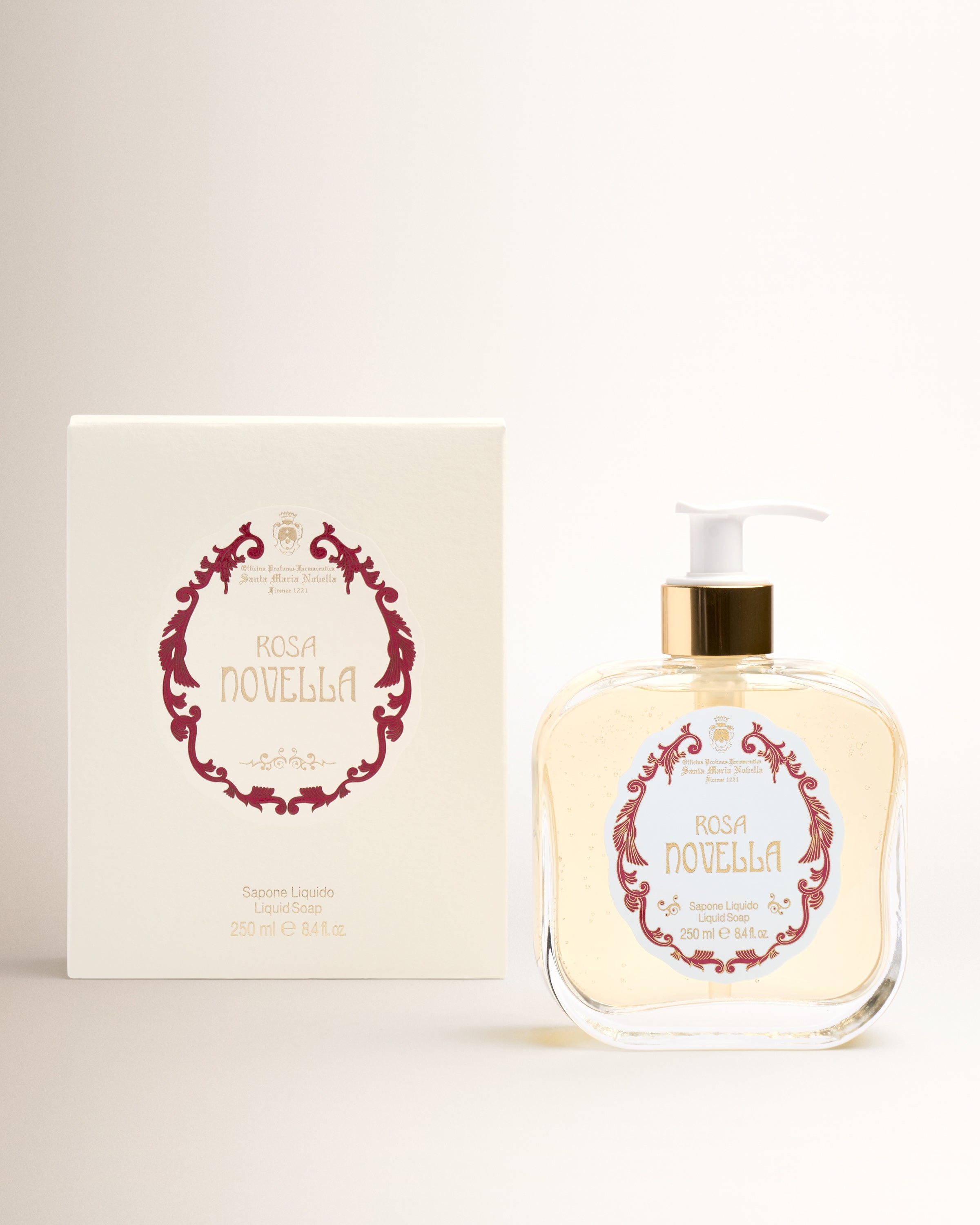 Rosa Novella: Luxury Liquid Hand Soap - Santa Maria Novella