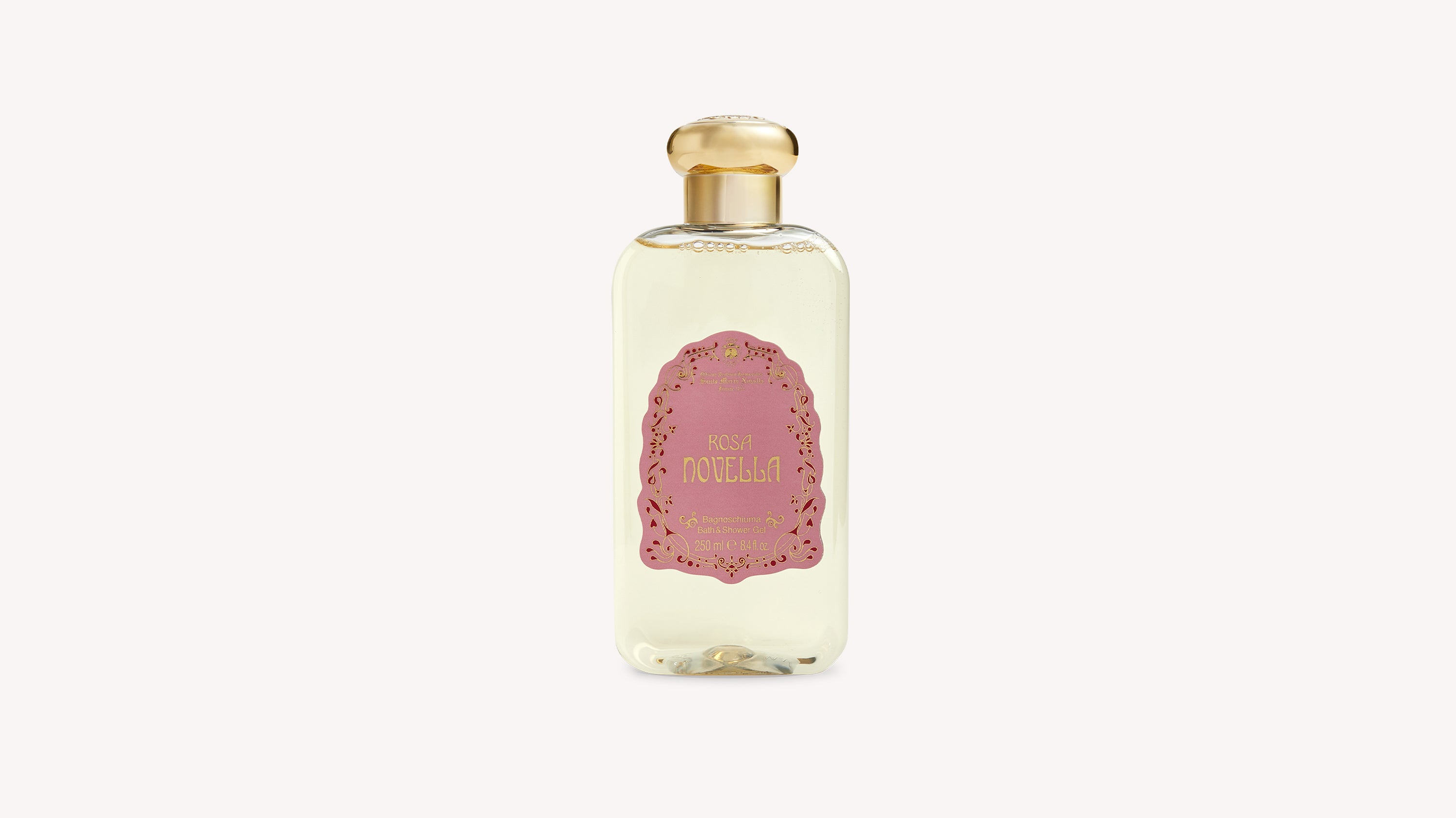 Rosa Novella: Luxury Bath Gel - Santa Maria Novella