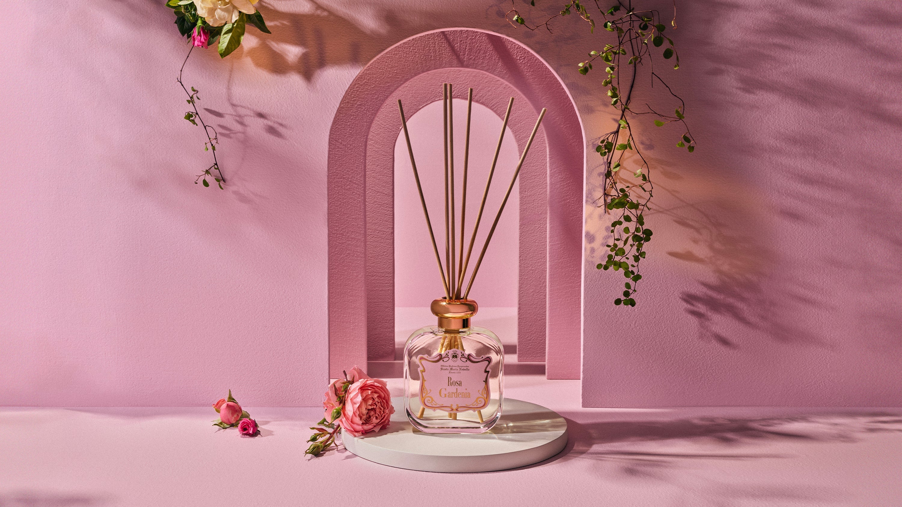 Rosa Gardenia: Fragrance Diffuser - Santa Maria Novella