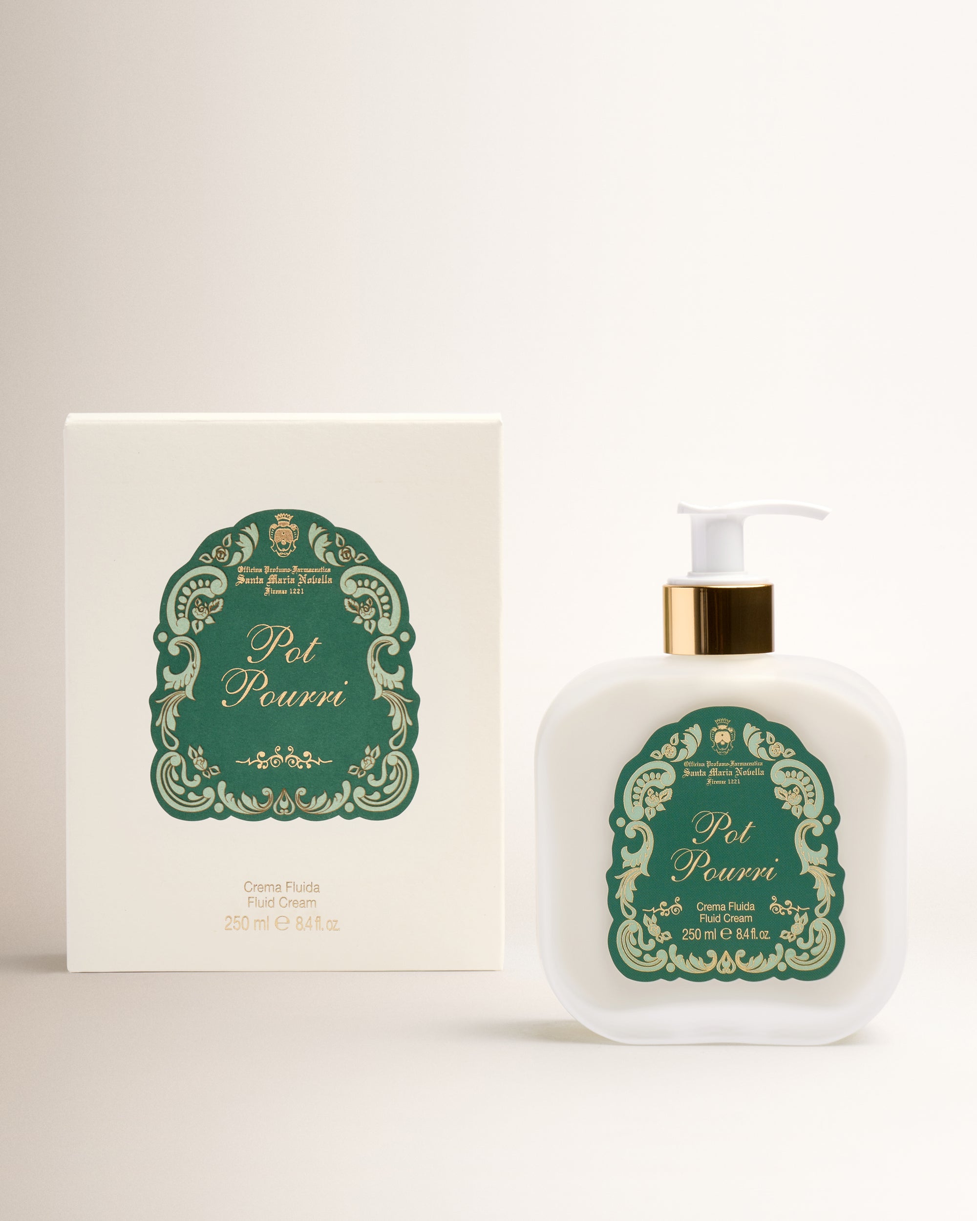 Pot Pourri Glass Fluid Body Cream