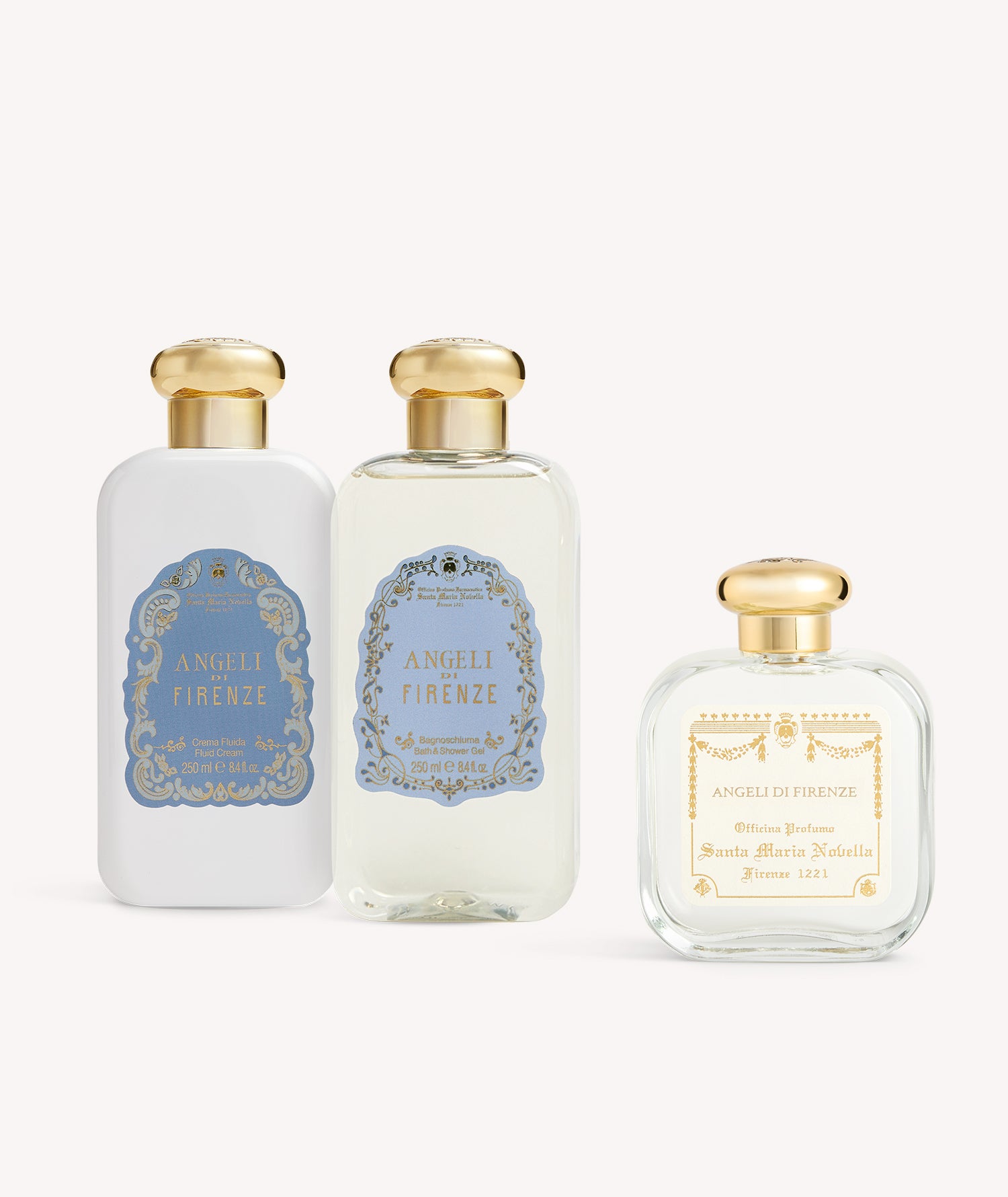 ボディクリーム ANGELI DI FIRENZE Crema Fluida 250ml Angeli di Firenze: Perfumed Body Cream - Santa Maria Novella