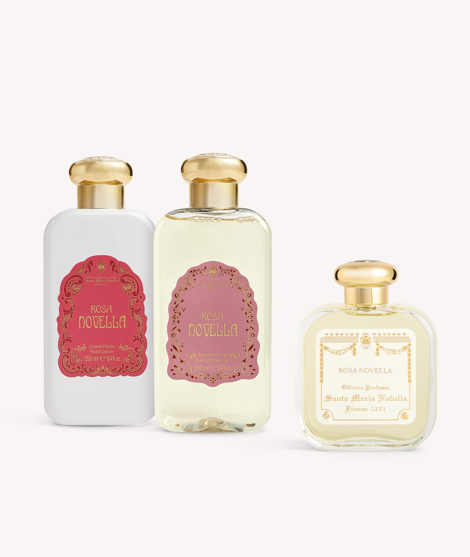 Rosa Novella: Perfumed Body Cream - Santa Maria Novella