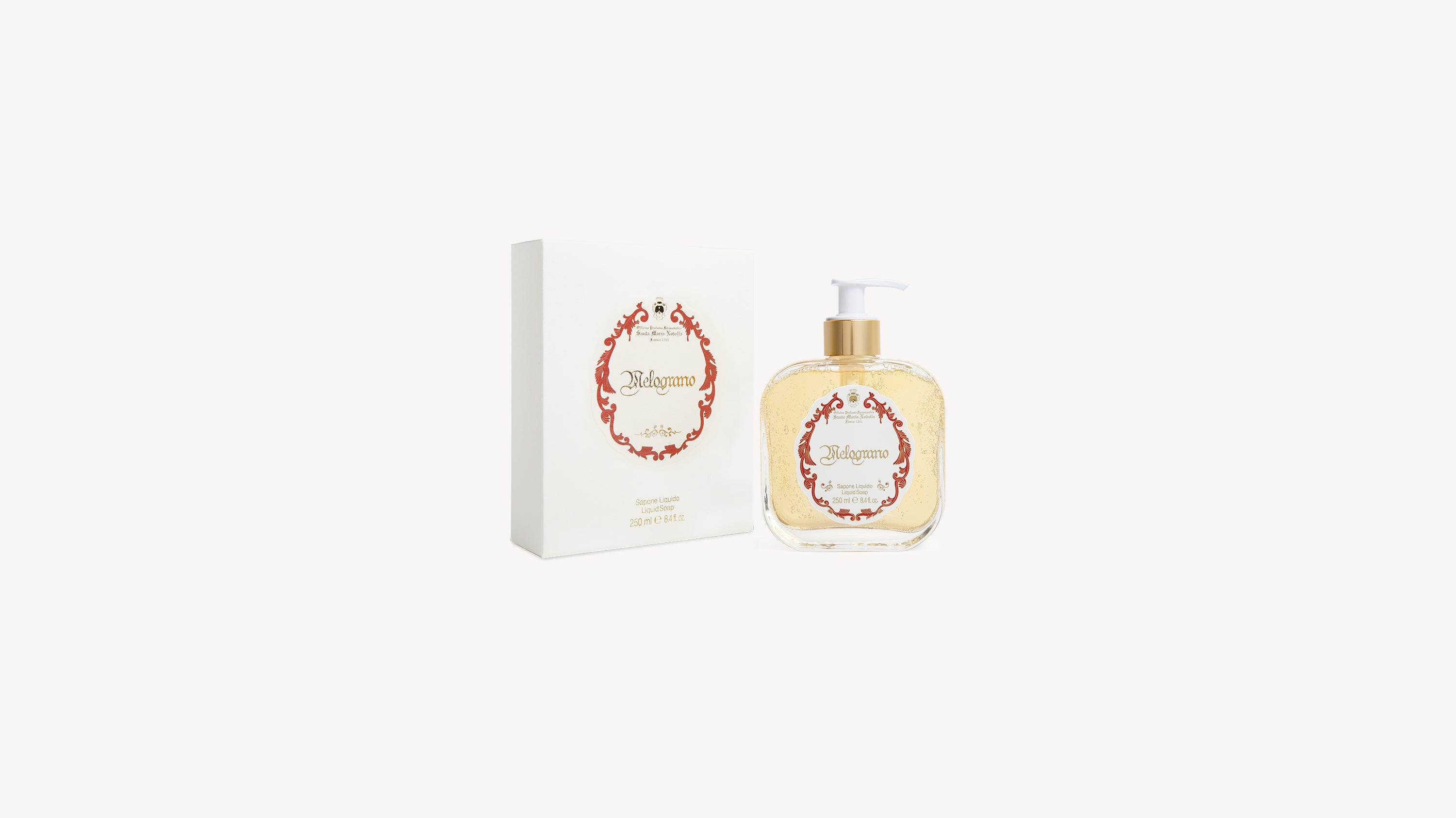 Melograno Glass Liquid Soap