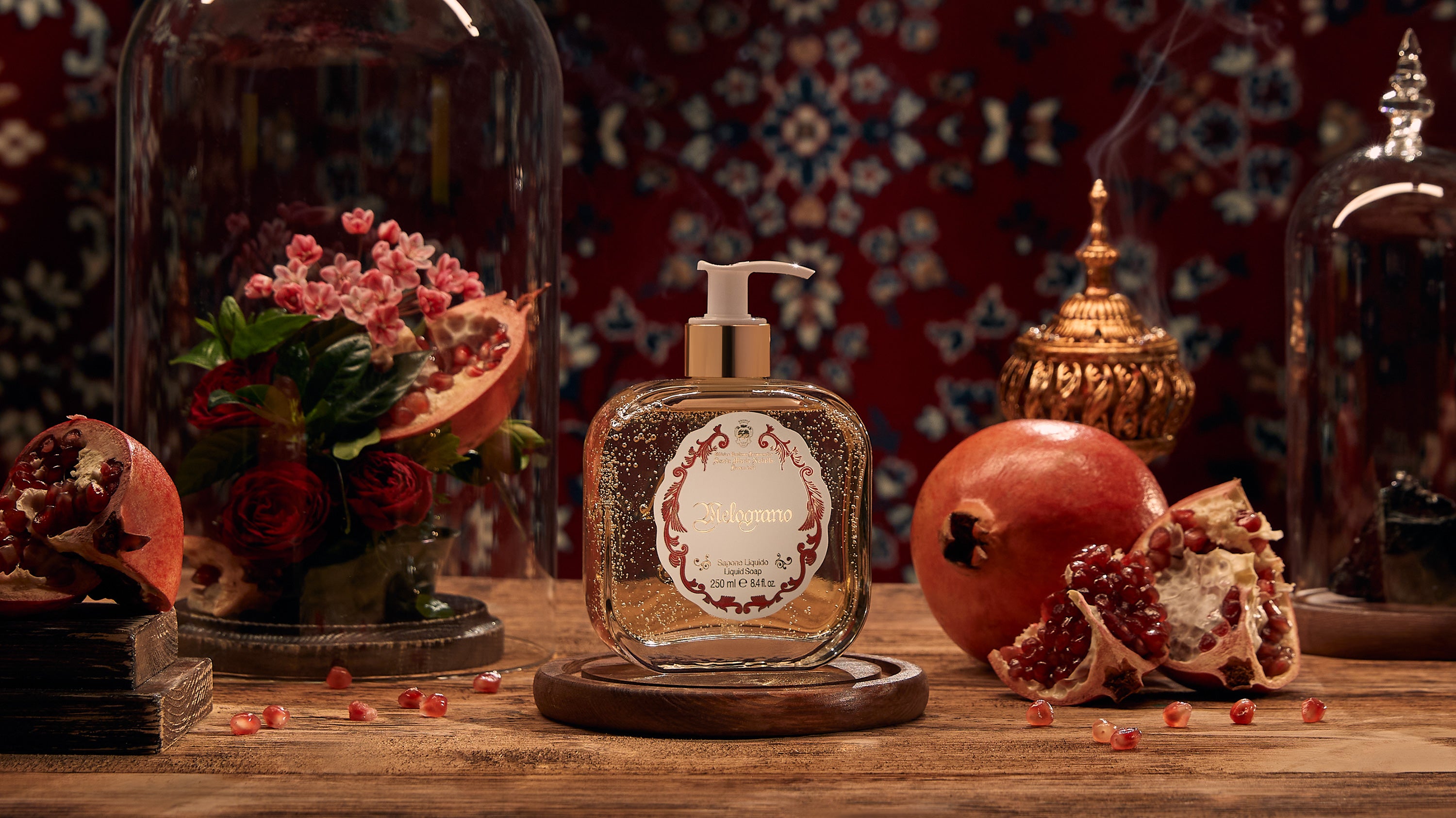 Melograno Glass Liquid Soap