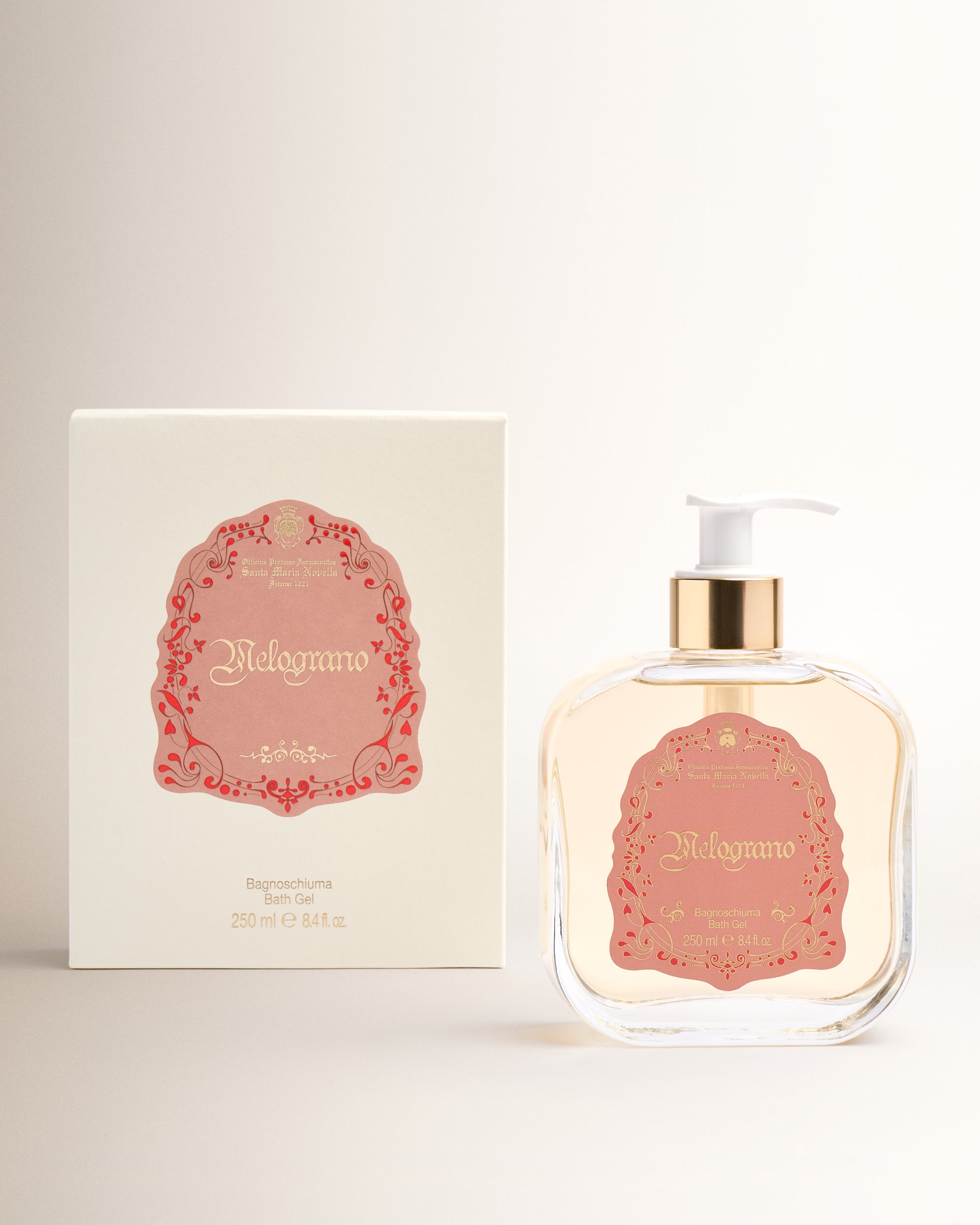 Melograno Glass Bath Gel