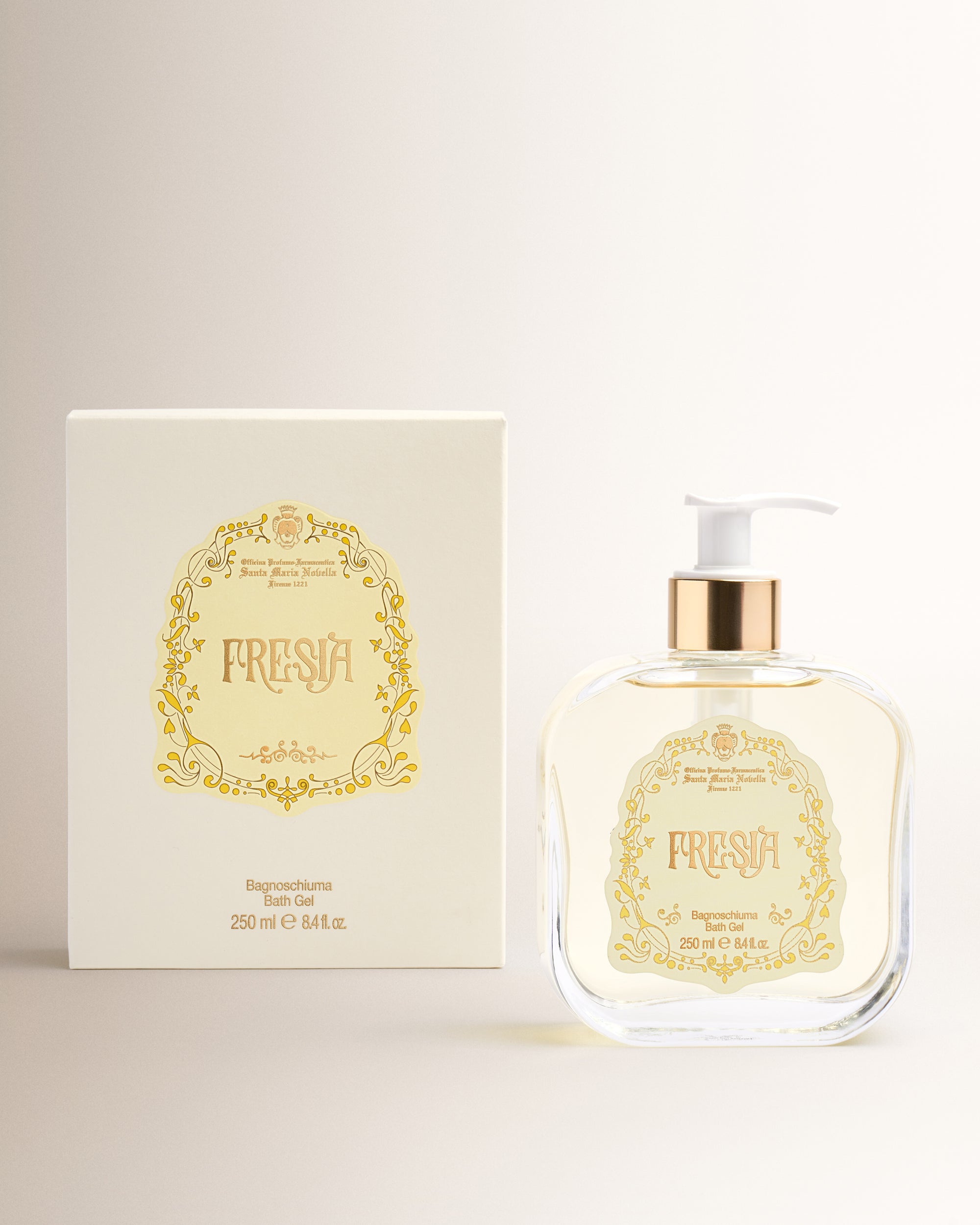 Fresia Glass Bath Gel