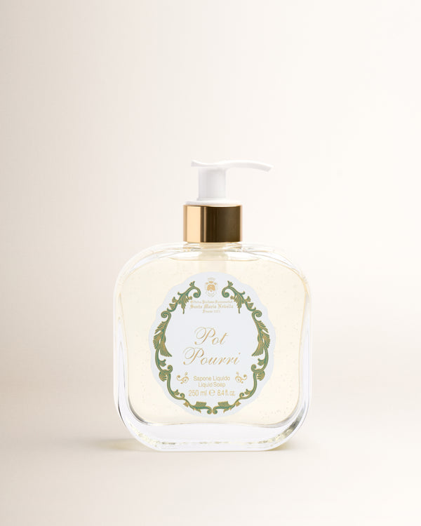 Pot Pourri Glass Liquid Soap