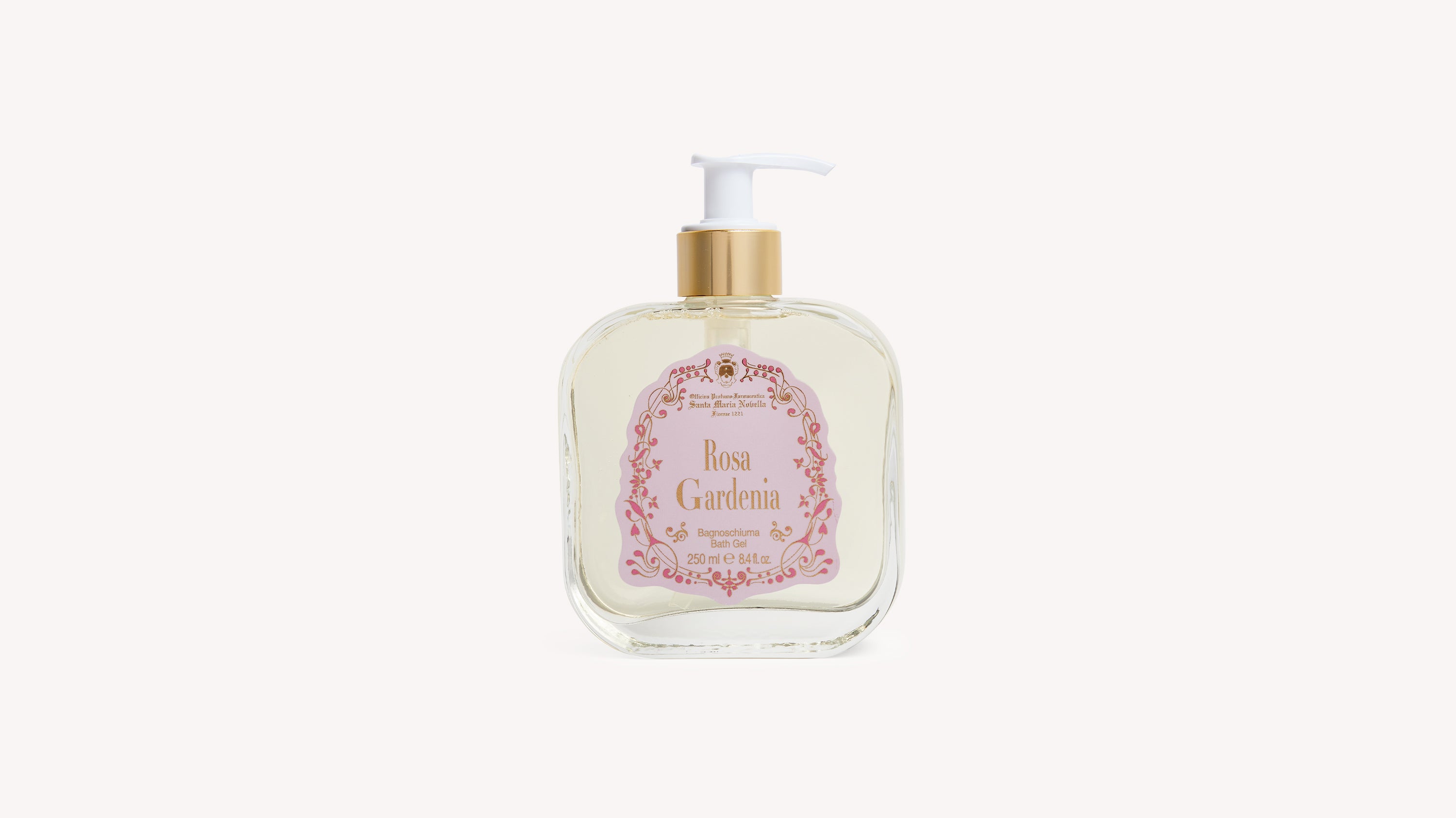 Rosa Gardenia: Luxury Shower Gel - Santa Maria Novella