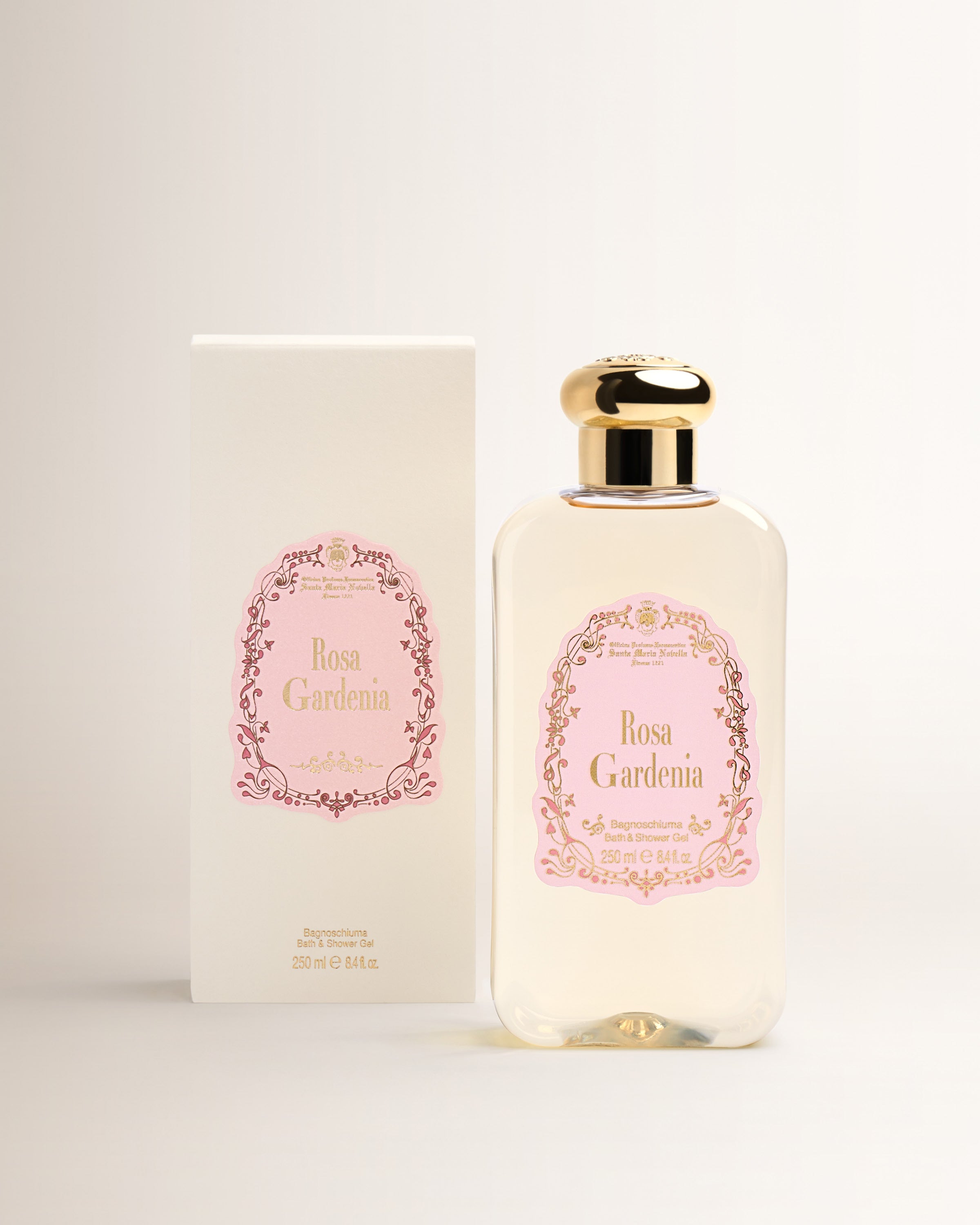 Rosa Gardenia Bath & Shower Gel