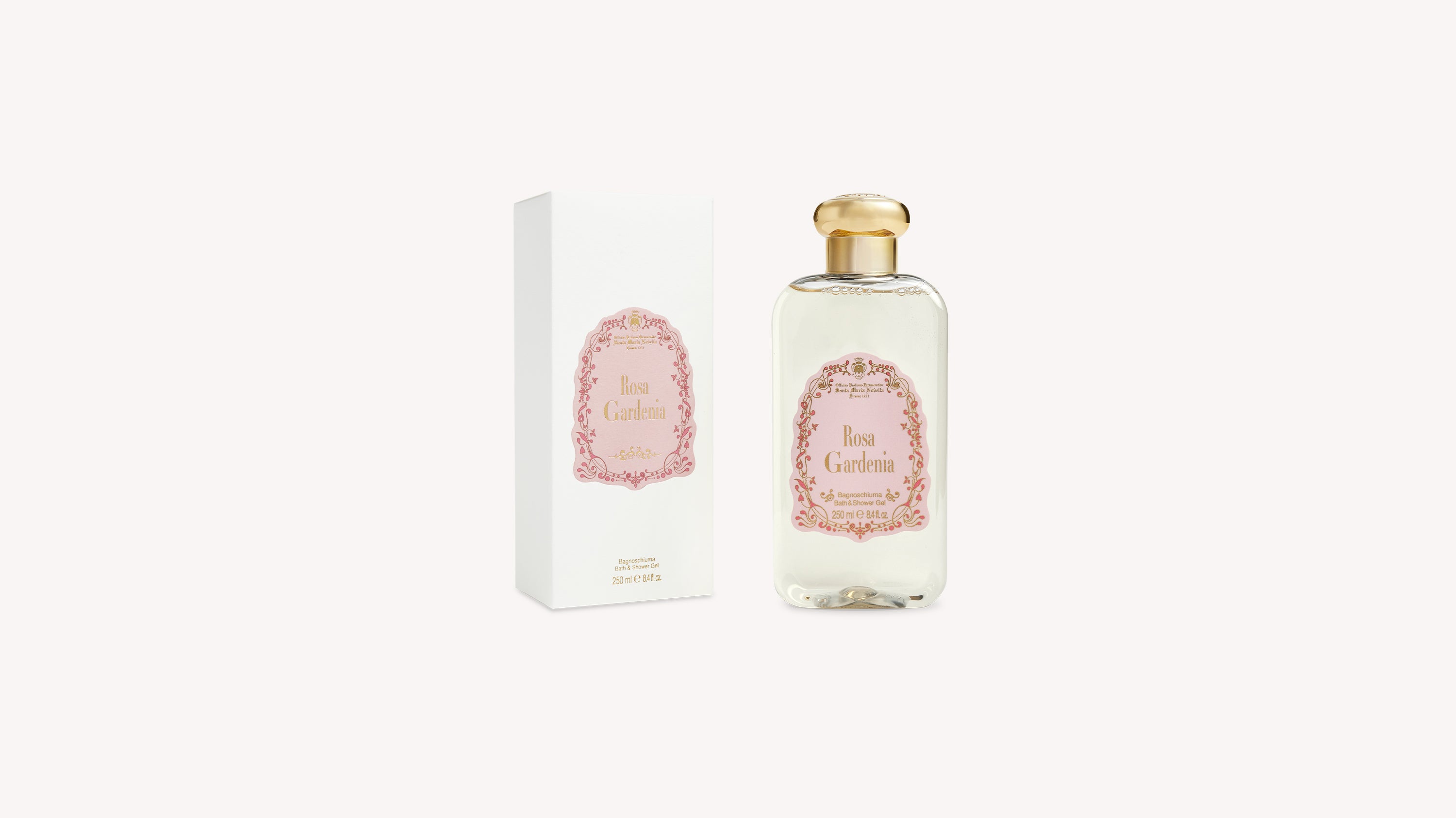 Rosa Gardenia: Luxury Bath Gel - Santa Maria Novella