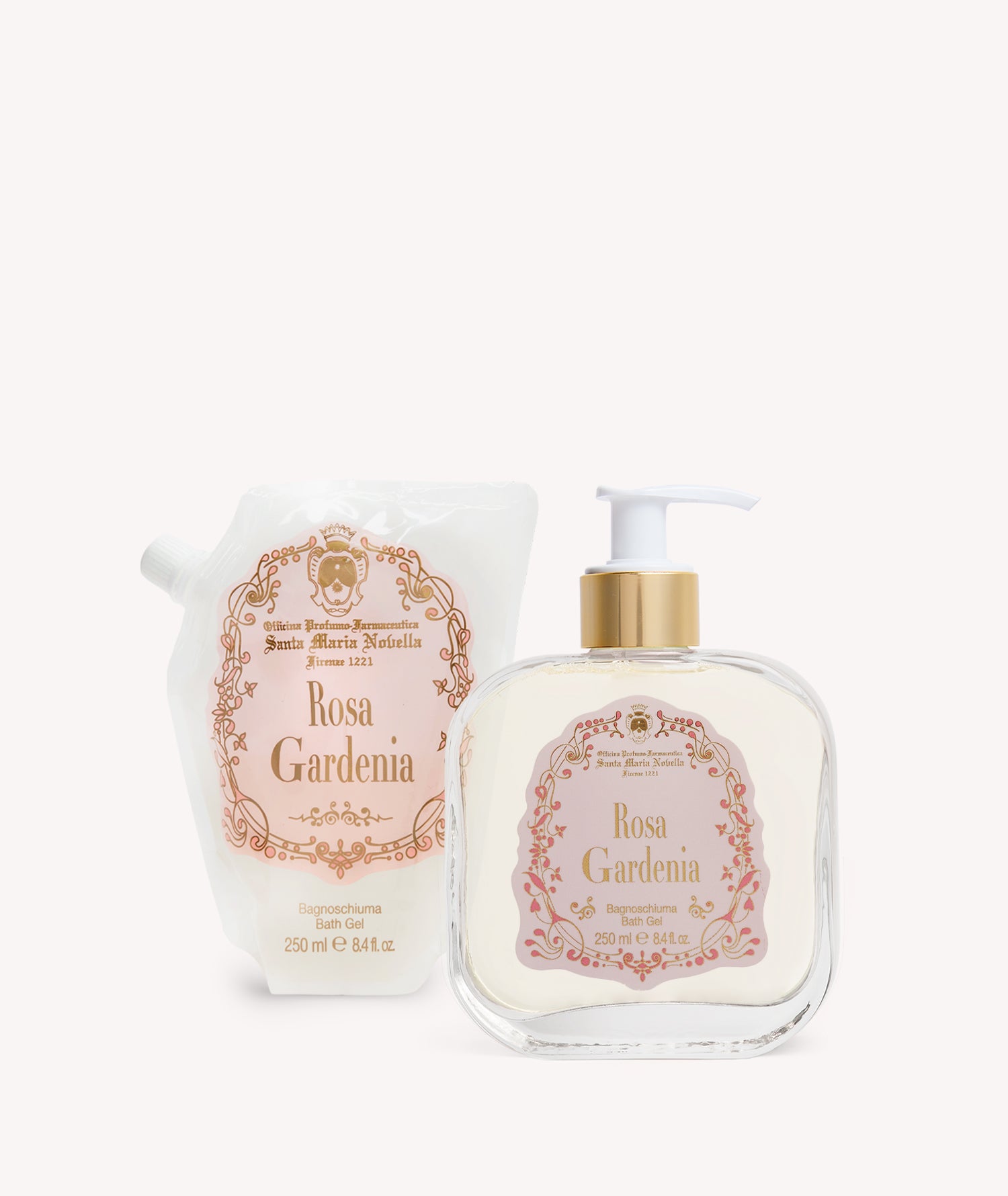 Rosa Gardenia: Luxury Shower Gel - Santa Maria Novella