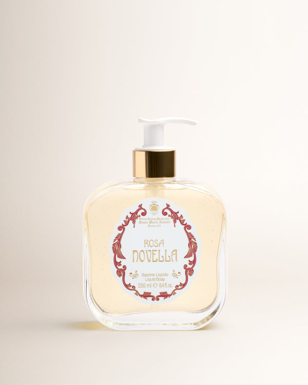 Rosa Novella Glass Liquid Soap