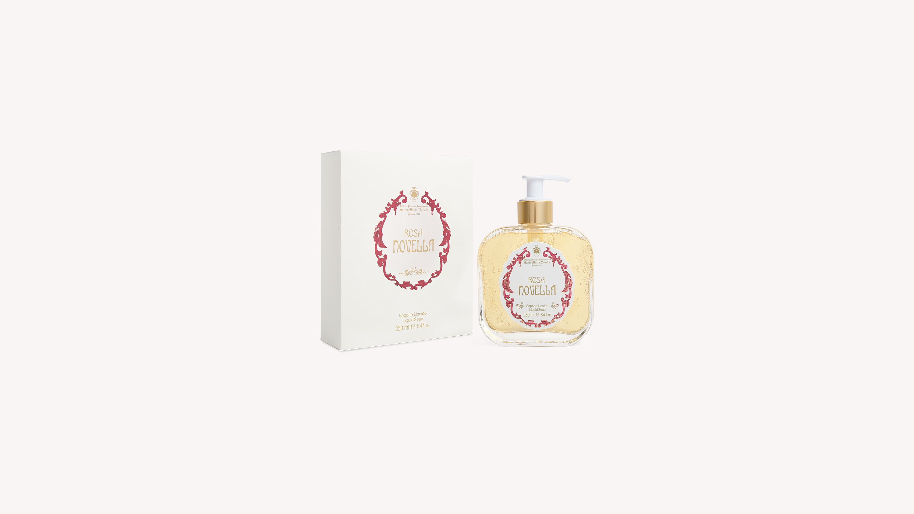 Rosa Novella: Luxury Liquid Hand Soap - Santa Maria Novella