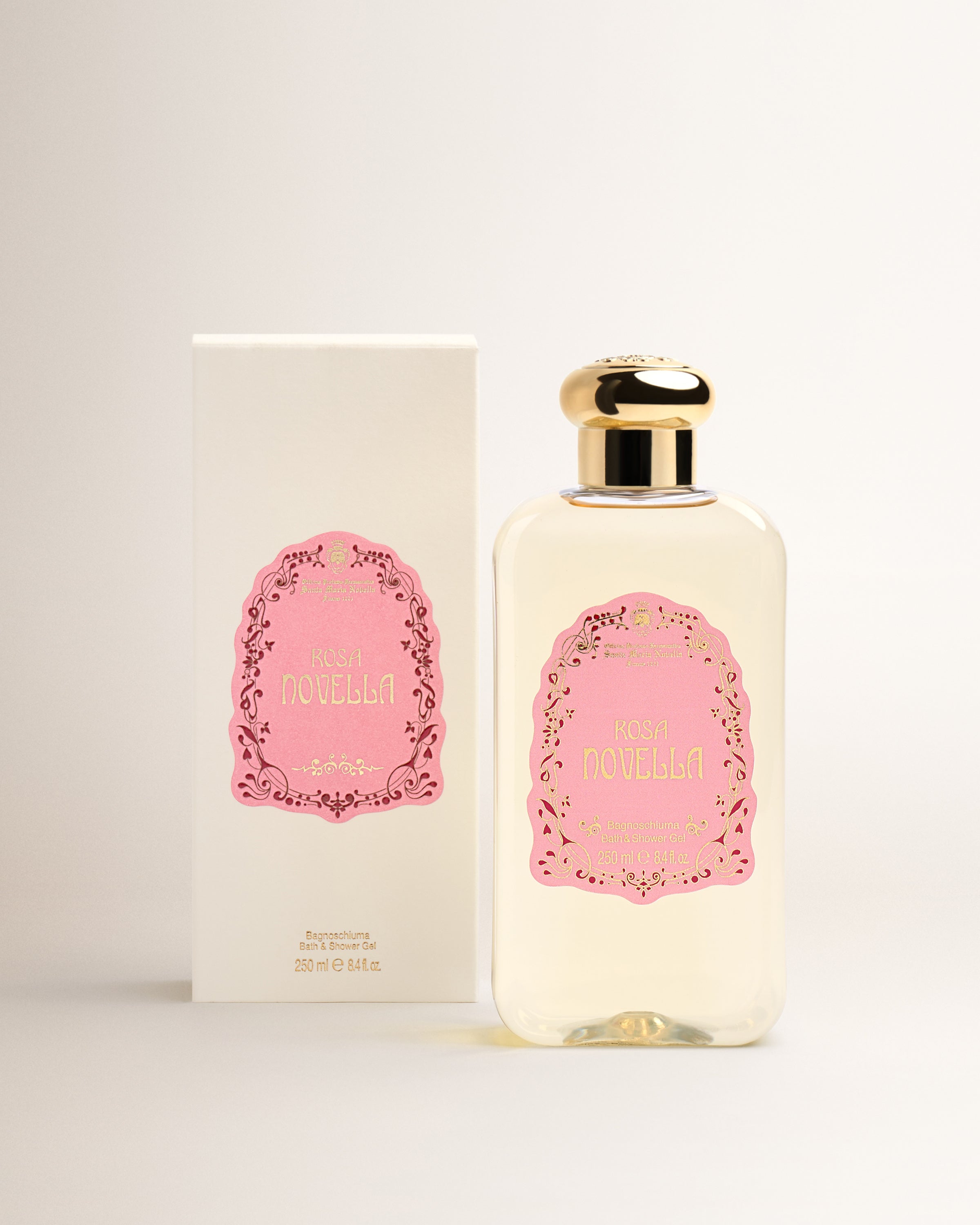 Rosa Novella: Luxury Bath Gel - Santa Maria Novella
