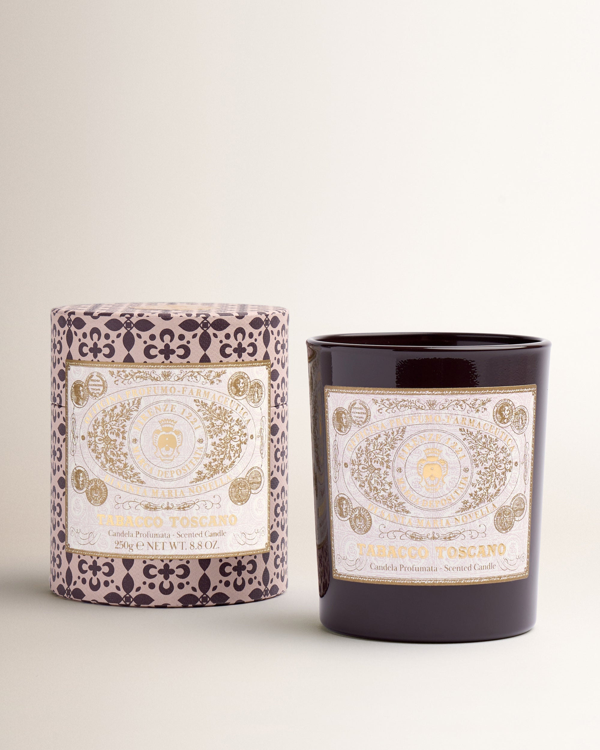 Tabacco Toscano Glass Candle