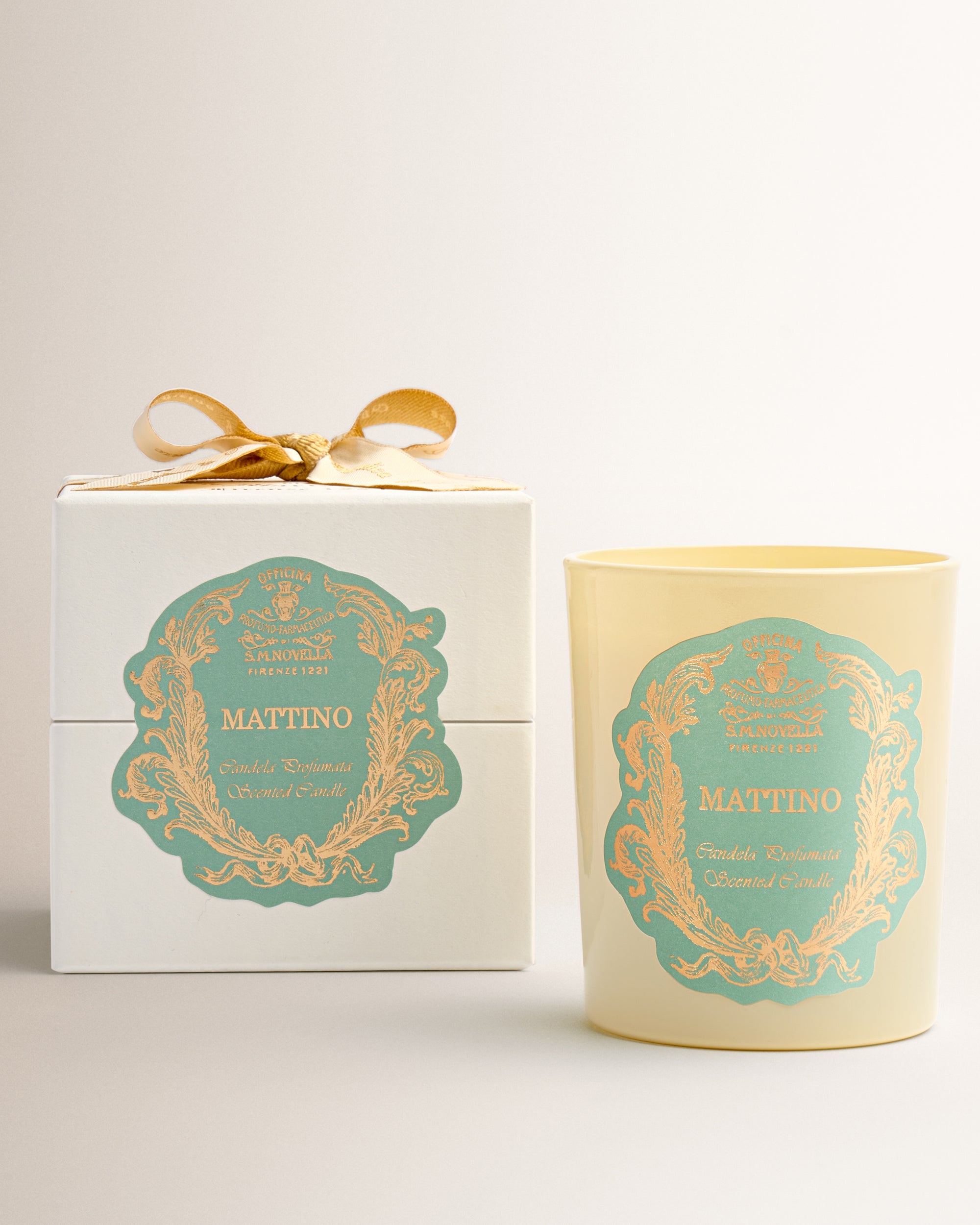 Mattino Glass Candle