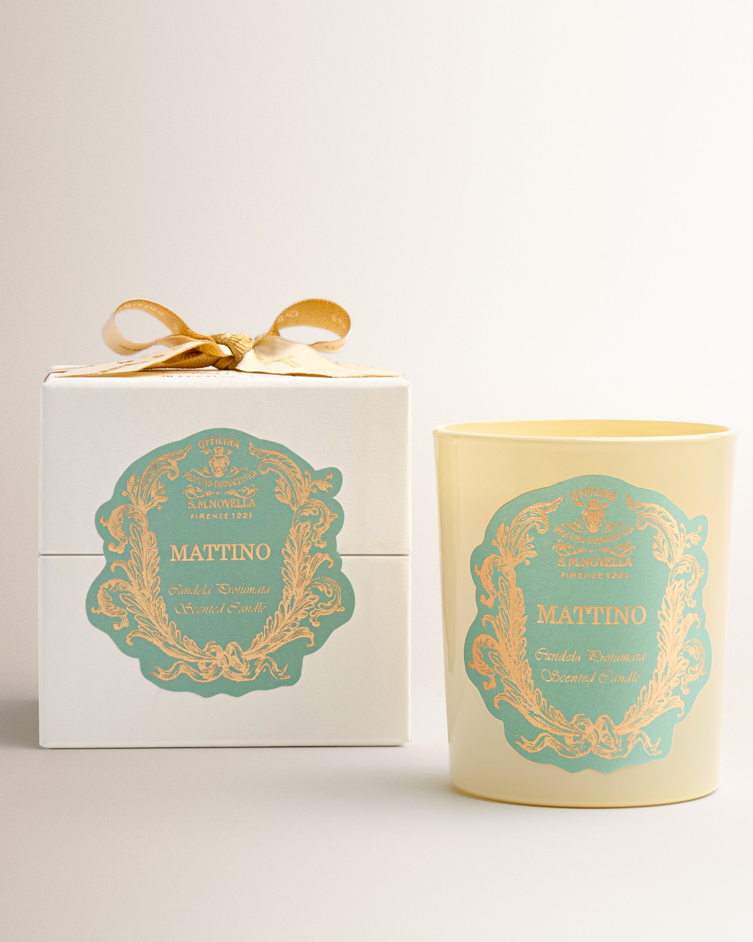 Mattino Glass Candle