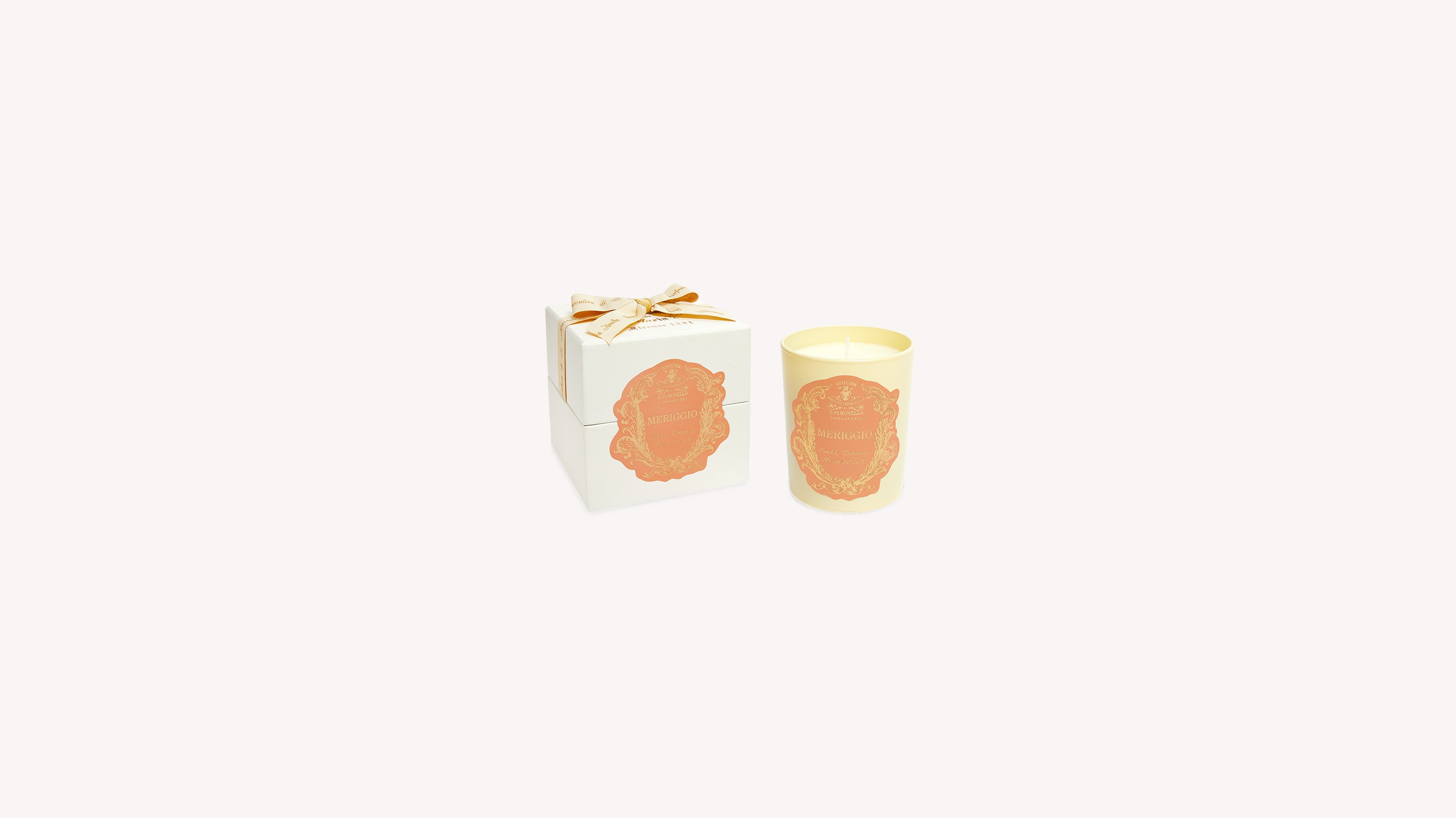 Meriggio Glass Candle