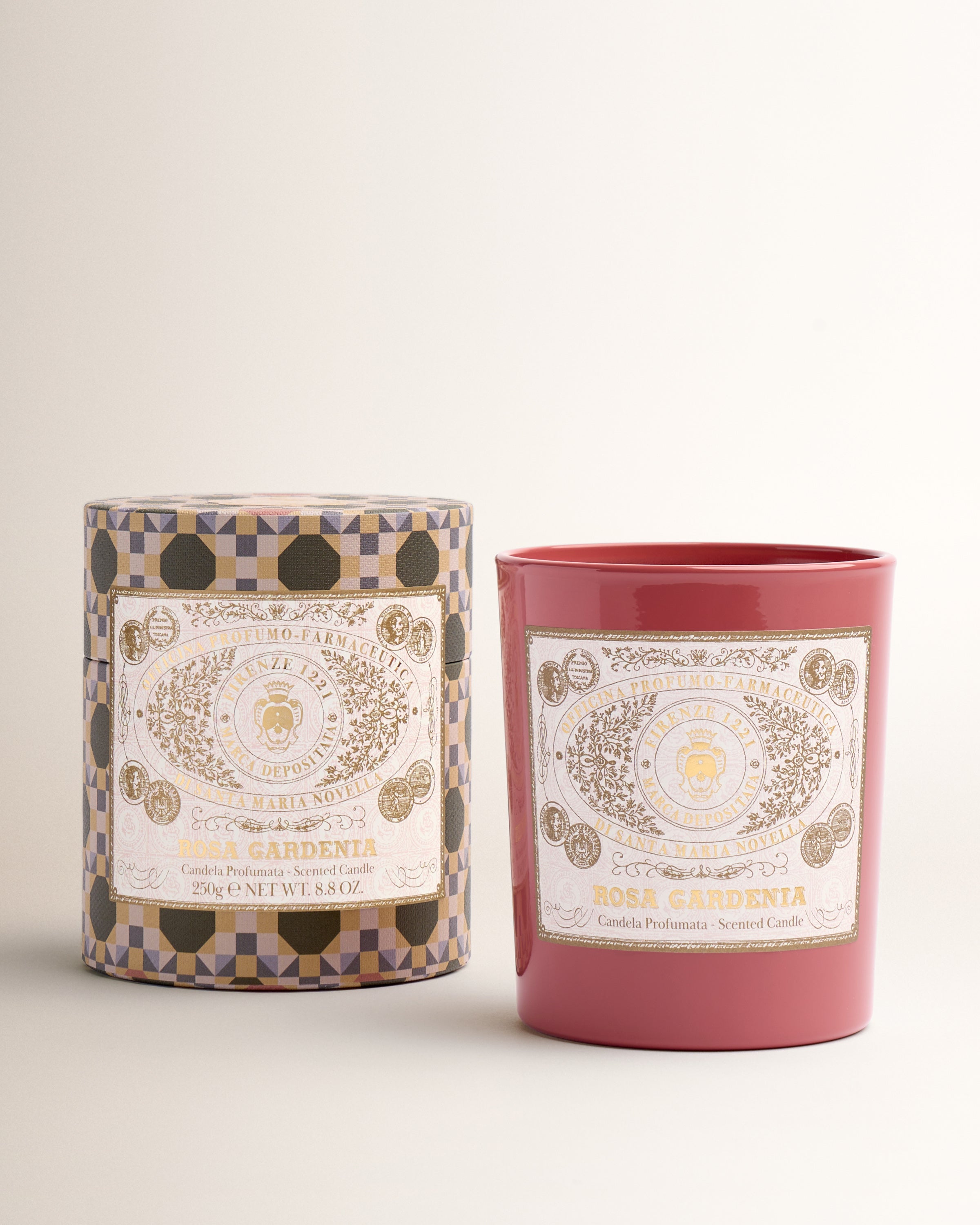 Rosa Gardenia Scented Candle - Santa Maria Novella