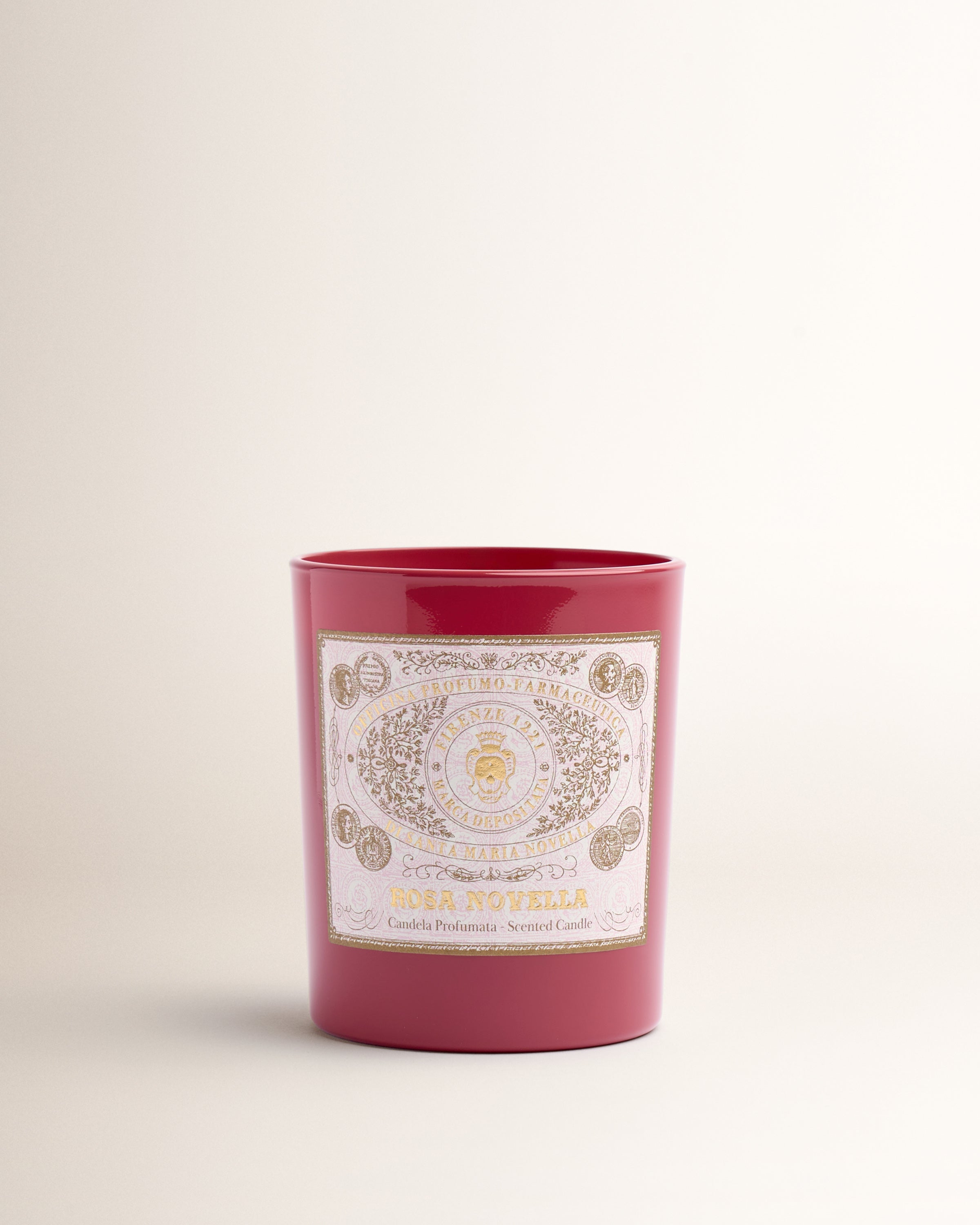 Rosa Novella: Scented Candle - Santa Maria Novella