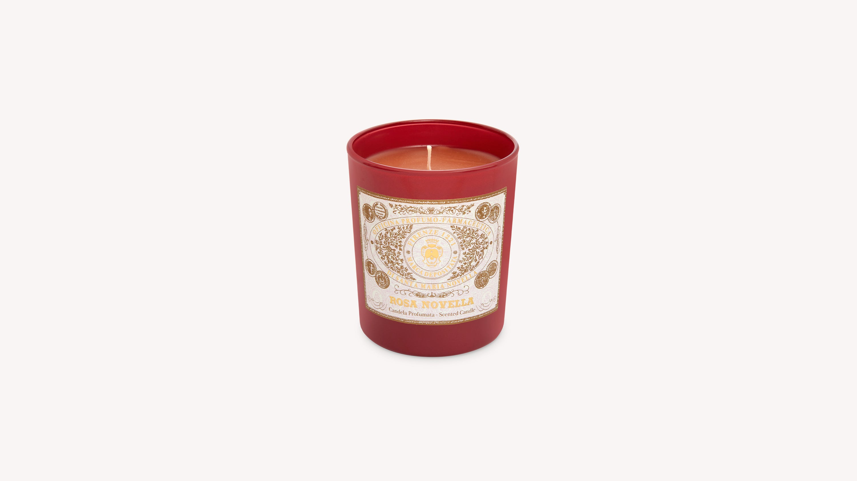 Rosa Novella: Scented Candle - Santa Maria Novella