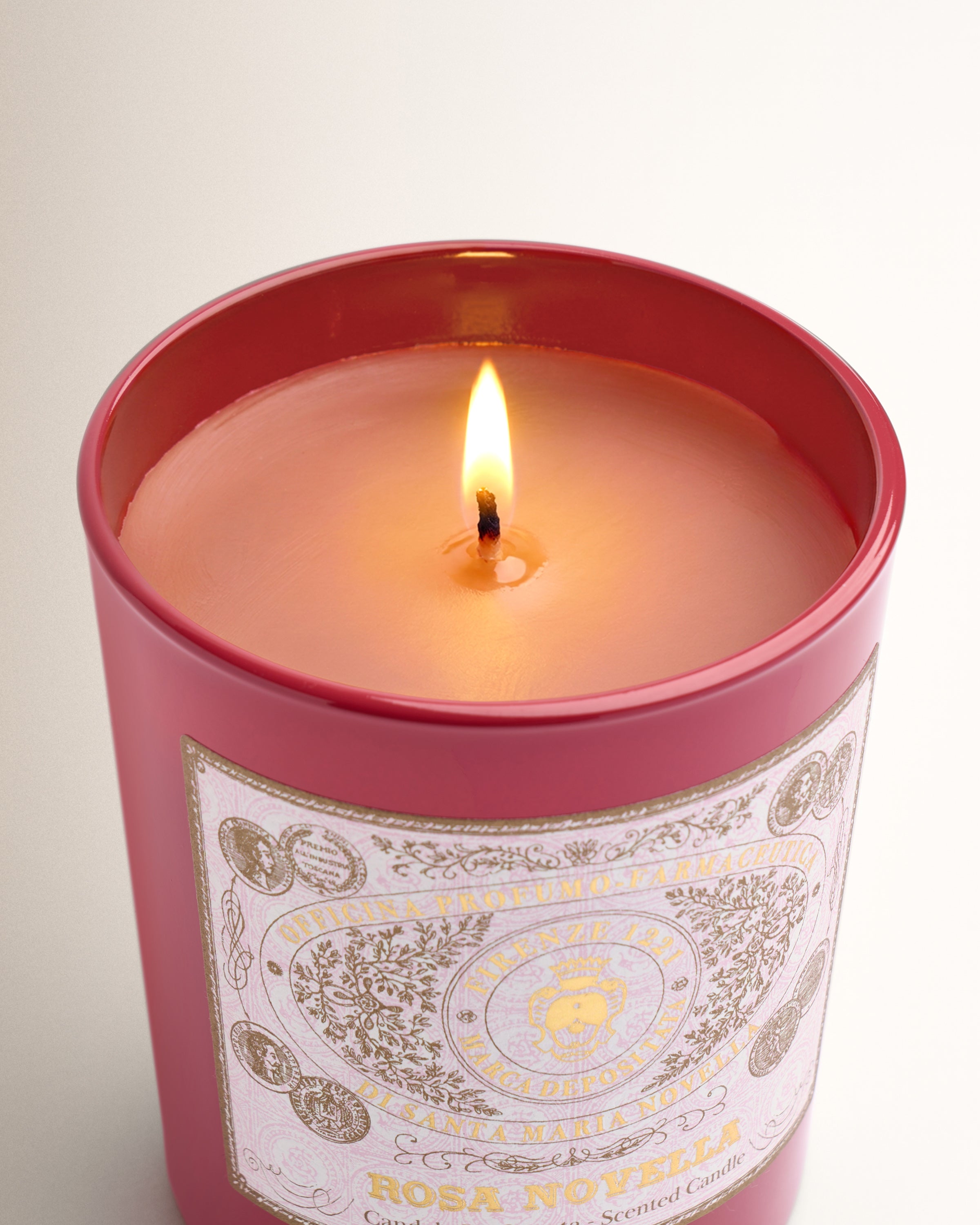 Rosa Novella: Scented Candle - Santa Maria Novella