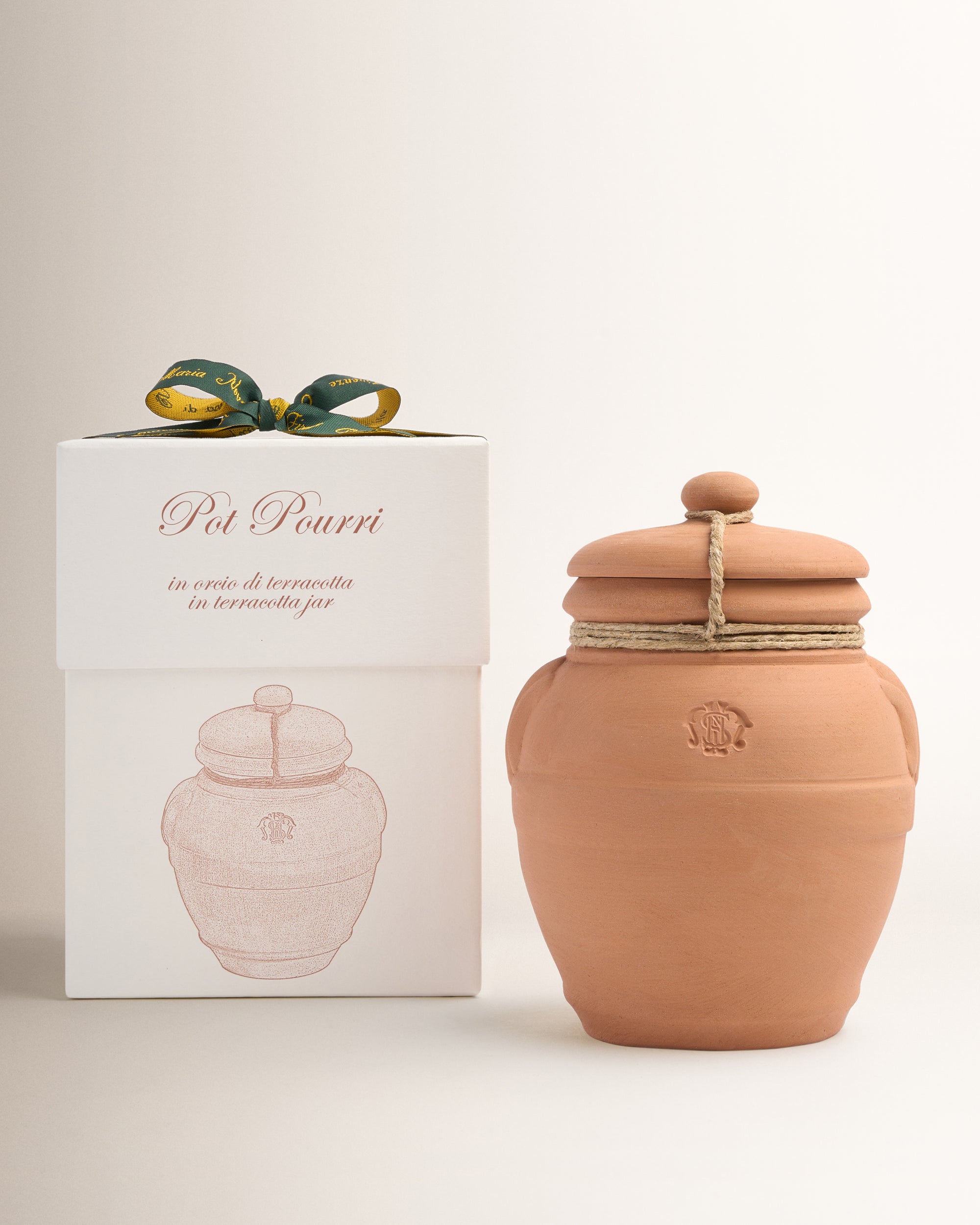 Pot Pourri in Terracotta Jar