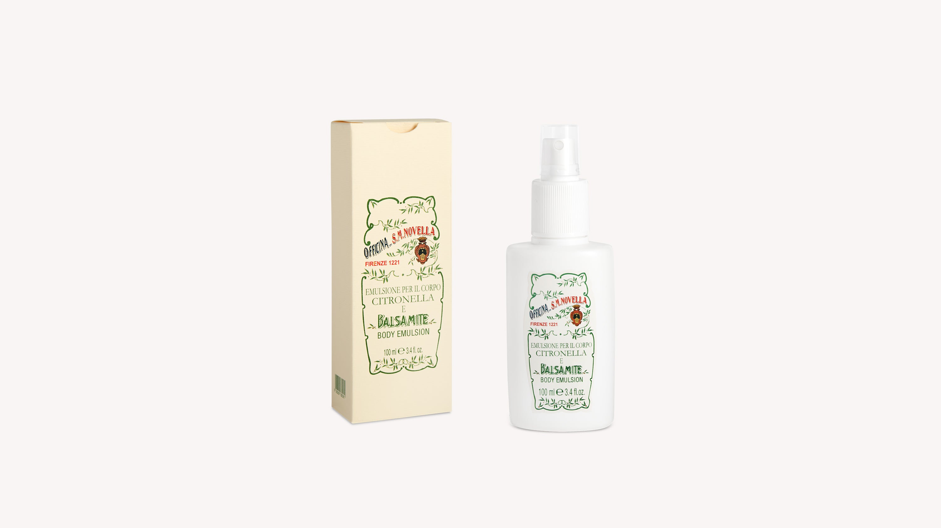 Citronella and Mint Body Lotion - Santa Maria Novella