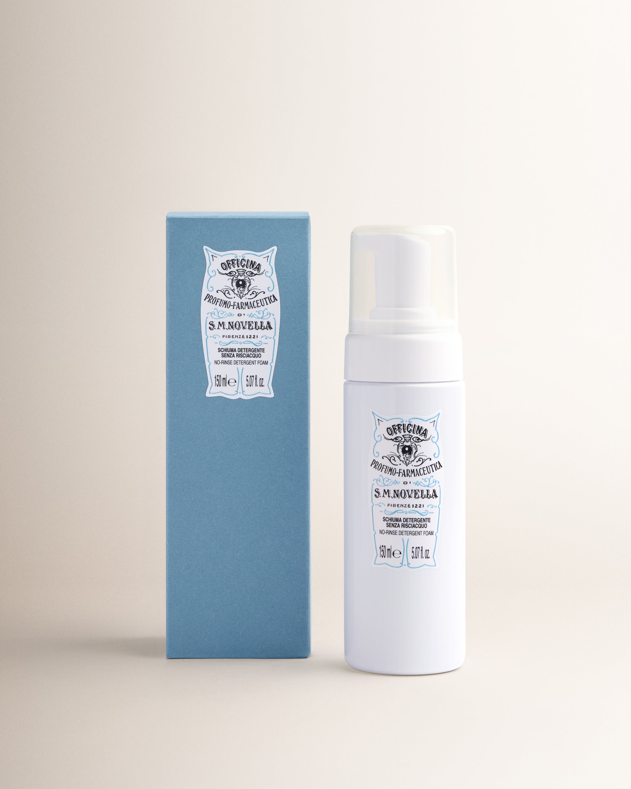 No-rinse Detergent Foam for Dogs & Cats - Santa Maria Novella