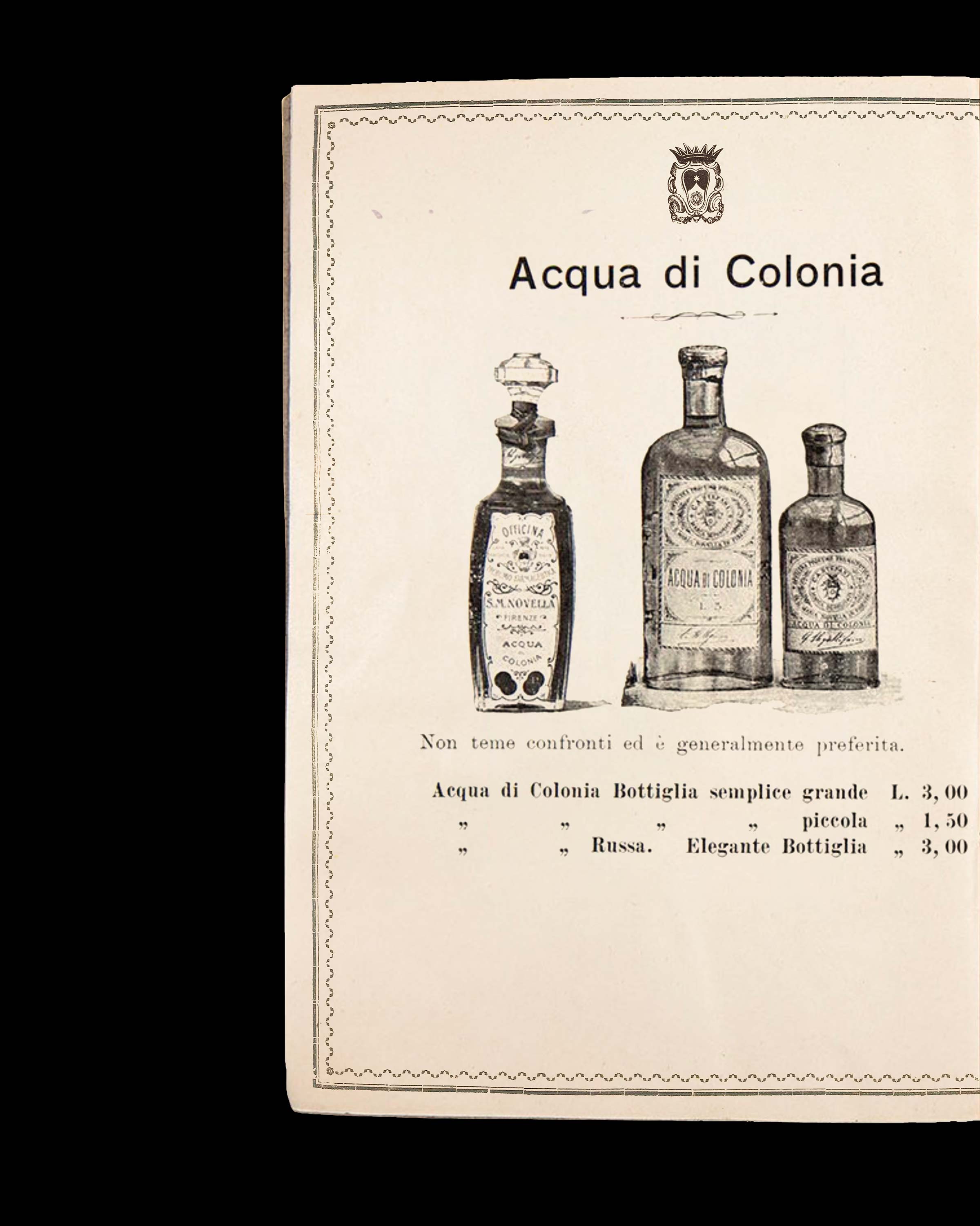 After shave lotion: Colonia Russia - Santa Maria Novella